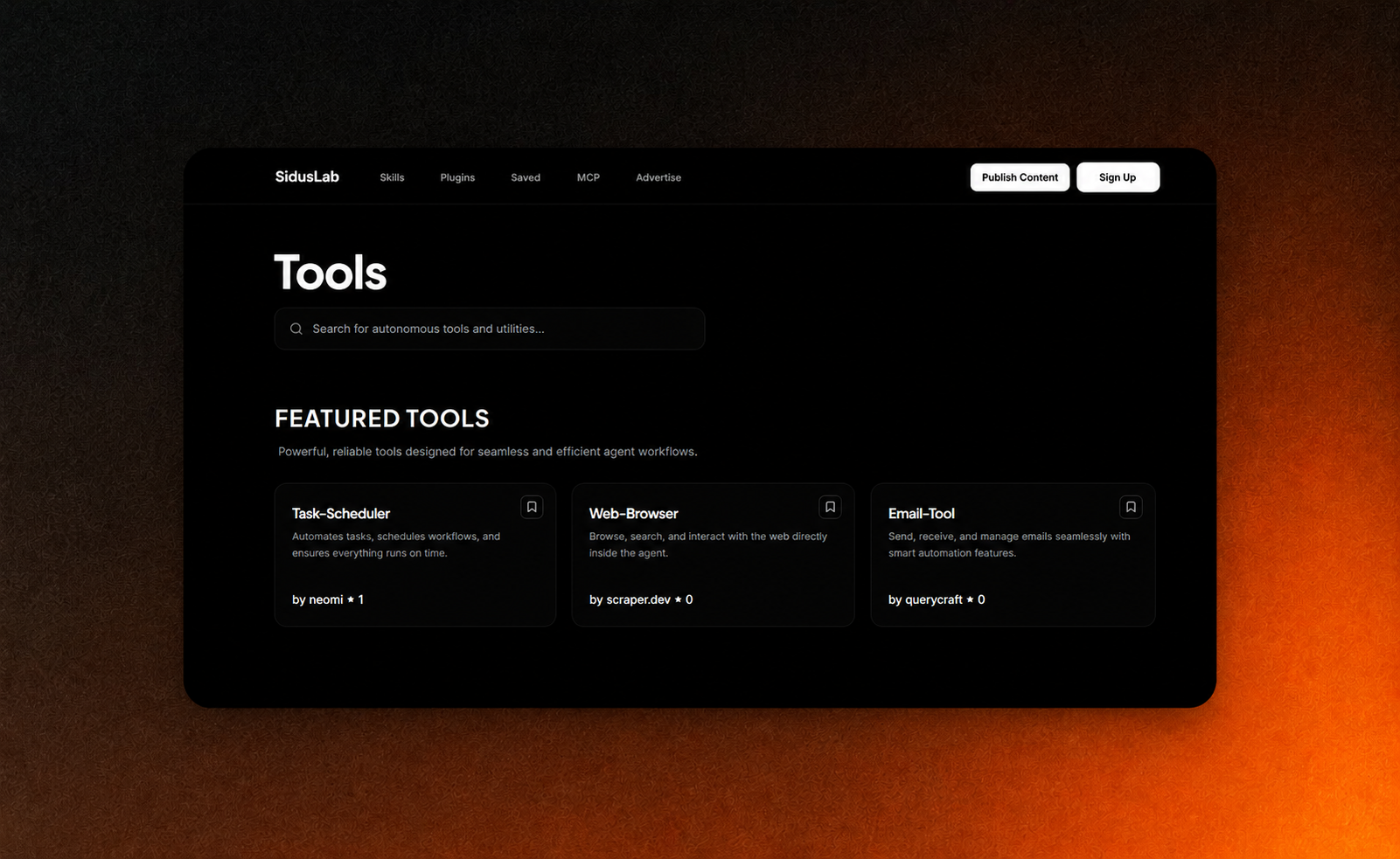 Tools